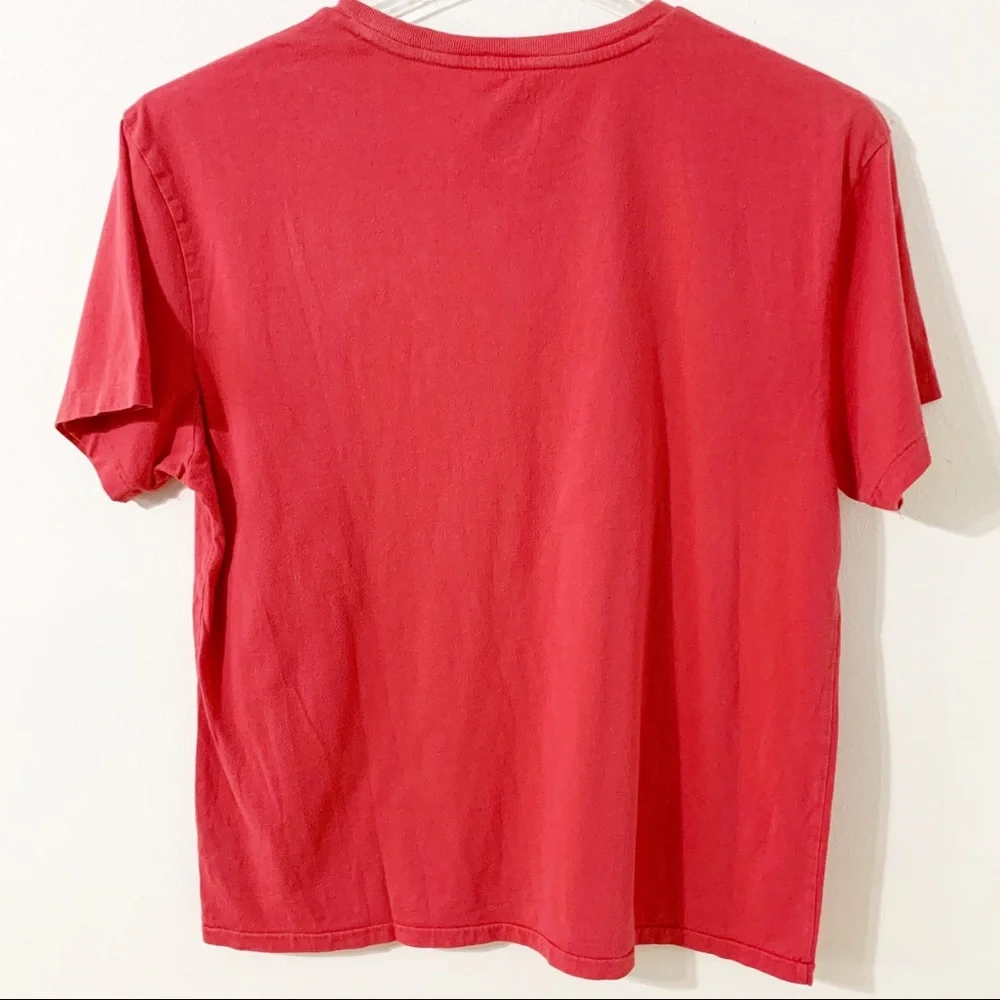 Polo Ralph Lauren Short Sleeve Cotton Classic Tee Shirt Crewneck Straight Hem